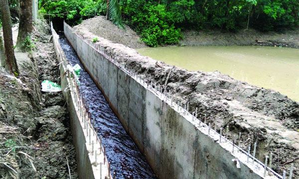 একটি ড্রেনে চাষের আওতায় এলো ৫০০ একর জমি