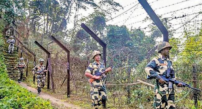 বালিয়াডাঙ্গী সীমান্তে বিএসএফে’র গুলি, বাংলাদেশী আহত