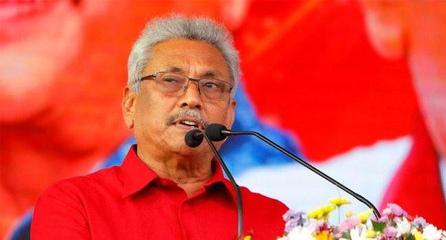 এখনো পদত্যাগপত্র দাখিল করেননি গোতাবায়া