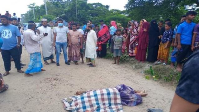 লালমোহনে সড়ক দুর্ঘটনায় নিহত ১