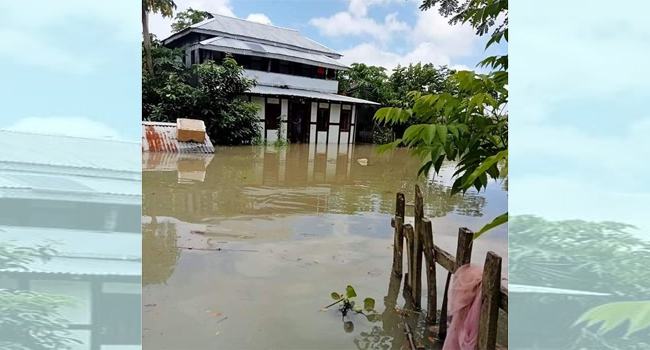 জোয়ারের পানির অস্বাভাবিক বৃদ্ধি, রাঙ্গাবালীতে ১৫ গ্রাম প্লাবিত