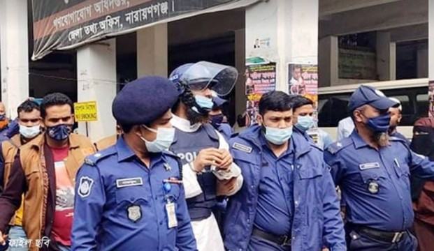 কঠোর নিরাপত্তায় নারায়ণগঞ্জ আদালতে মামুনুল হক