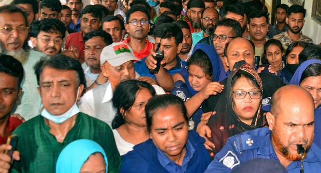 বগুড়ায় নাশকতা মামলায় মহিলা দল নেত্রী জেল হাজতে