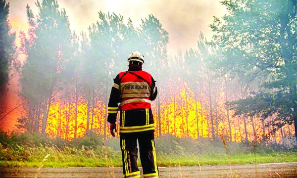 ভূমধ্যসাগরীয় অঞ্চলে ছড়িয়ে পড়েছে দাবানল