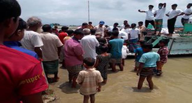 ধর্মপাশায় গুড পিপল ইন্টারন্যাশনালের ত্রাণ বিতরণ