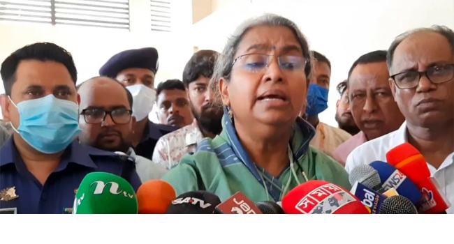 দেশবিরোধীরা সামাজিক যোগাযোগমাধ্যমে বিভ্রান্তি ছড়াচ্ছে : ডা. দীপু মনি
