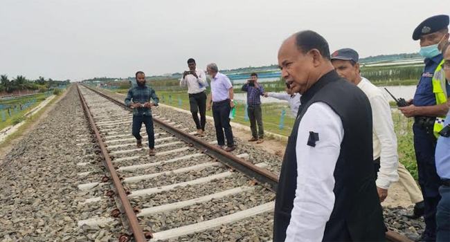 খুলনা-মংলা পোর্ট রেলপথ ডিসেম্বরে চালু হবে : রেলপথ মন্ত্রী