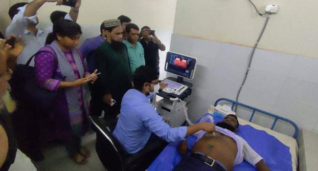 ৫৪ বছর পর বালিয়াকান্দি হাসপাতালে চালু হলো আল্ট্রাসনোগ্রাম