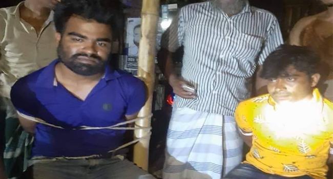 অটো চুরি করতে গিয়ে জনতার হাতে আটক ২ চোর