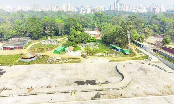 শাহবাগ শিশুপার্কের উন্নয়ন আর কত দূর