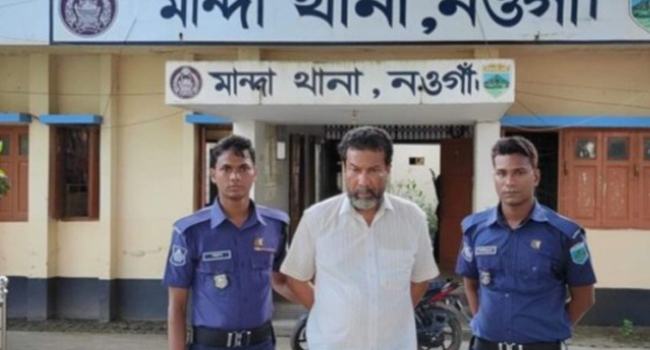 মান্দায় হত্যা মামলার প্রধান আসামি আটক