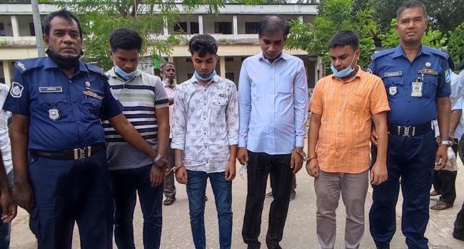 স্কুলছাত্র শিহাব হত্যা মামলায় ৪ আসামি জেলহাজতে