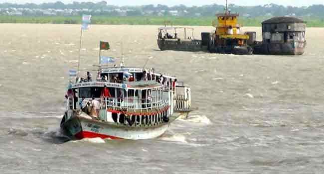 ভোলায় অভ্যন্তরীণ রুটের নৌযান চলাচল শুরু