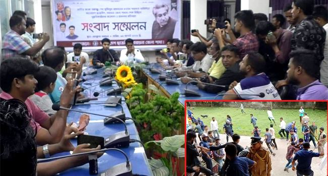 বরগুনায় পুলিশের লাঠিচার্জ : ধন্যবাদ জানাল জেলা ছাত্রলীগ