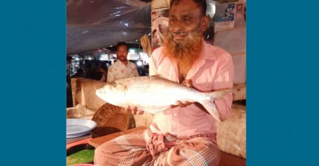 বিষখালীর এক ইলিশের দাম ৫ হাজার টাকা