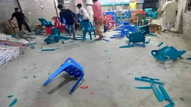 গলাচিপা উপজেলা বিএনপি কার্যালয়ে হামলা ও ভাঙচুর
