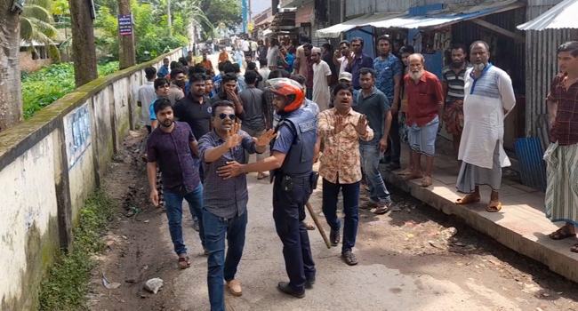 বামনায় বিএনপির সমাবেশে ছাত্রলীগ ও যুবলীগের হামলা