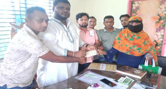 খোন্তাকাটা ইউনিয়ন পরিষদে দরিদ্র কল্যাণ তহবিল চালু