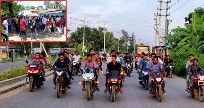 ফেনীতে বিএনপির সমাবেশ ঠেকাতে মোড়ে মোড়ে ছাত্রলীগের মহড়া, মারধর