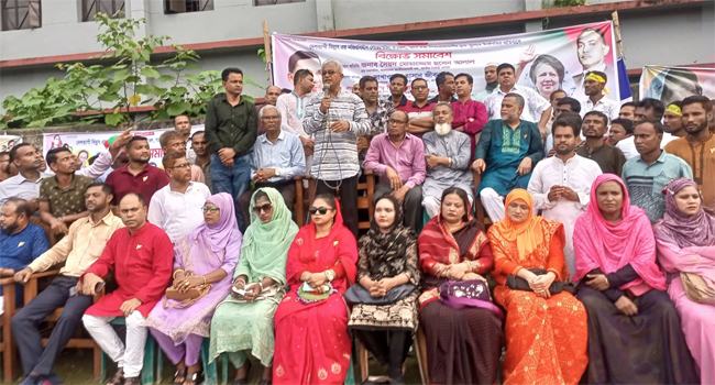 পুলিশের বাধার মুখে বানিয়াচংয়ে বিএনপির বিক্ষোভ সমাবেশ