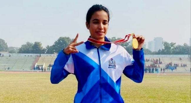 বঙ্গবন্ধু চ্যাম্পিয়নশিপের ম্যারাথনে ইবি শিক্ষার্থী তামান্নার স্বর্ণপদক জয়