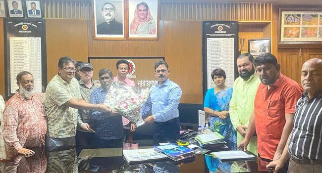 সামাজিক সমস্যা সমাধানে স্থানীয় গণমাধ্যমের ভূমিকা অপরিসীম : নারায়ণগঞ্জ ডিসি