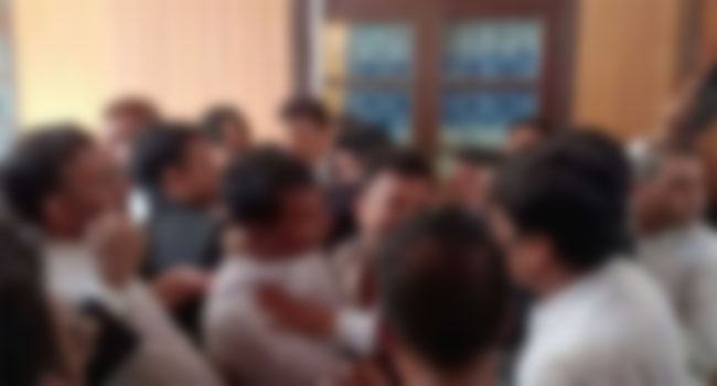 বরিশালে ৩৩ লাখ টাকার কাজ নিয়ে হাতাহাতি