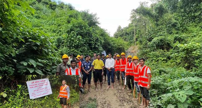 পটিয়ায় অবৈধ দখলে থাকা ৬৬ একর সরকারি পাহাড়ি ভূমি উদ্ধার
