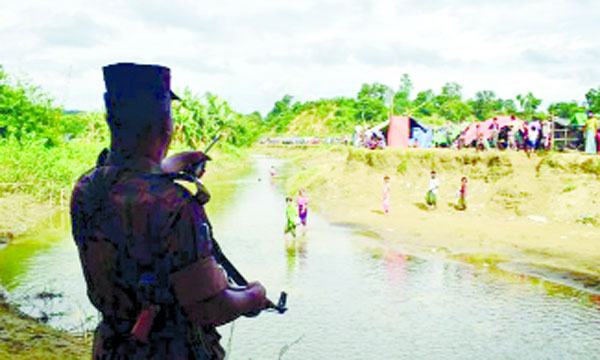 যুদ্ধের ফাঁদে ফেলতে চাইছে মিয়ানমার