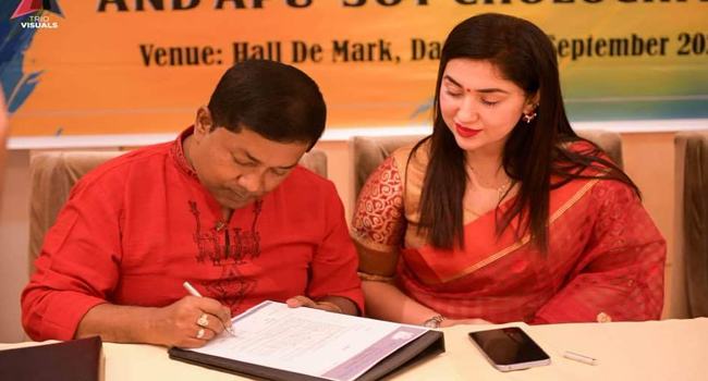অপু বিশ্বাসের সিনেমায় গৌতম সাহা