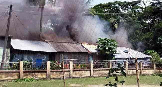 শরণখোলায় অগ্নিকাণ্ডে ১৫ লাখ টাকার ক্ষতি