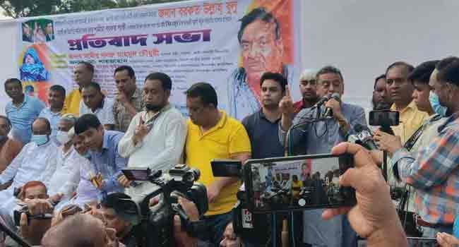 আওয়ামী লীগ সরকারকে আন্দোলনের মাধ্যমে পতন ঘটানো হবে : আমীর খসরু