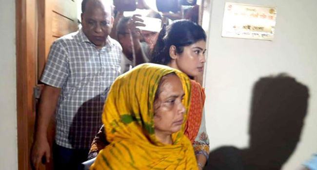 রহিমা বেগম পিবিআই হেফাজতে
