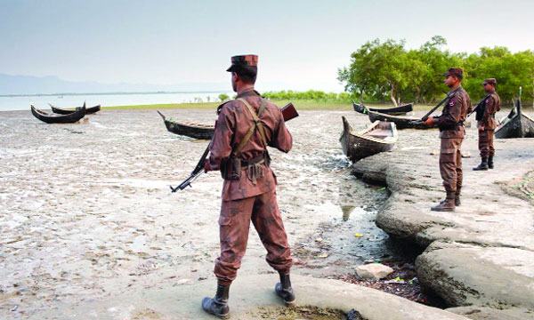 এবার টেকনাফ সীমান্তে থেমে থেমে গোলাবর্ষণ