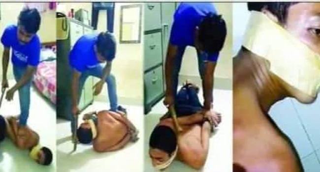 নারায়ণগঞ্জে ছিনতাইকারীদের টর্চার সেল আবিষ্কার : আটক ৩