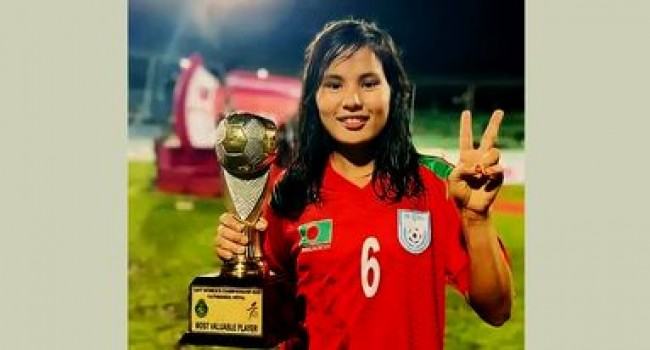 সোনার হারে বরণ করা হবে সাফজয়ী স্বর্ণকন্যা মনিকা চাকমাকে