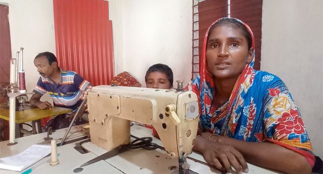 মাথা গোঁজার ঠাঁই পেয়ে ইউনুছ-সাগরিকা দম্পতির ঘুরে দাঁড়ানোর লড়াই