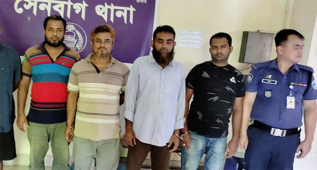 নোয়াখালীতে ৪ বিএনপি নেতা গ্রেফতার