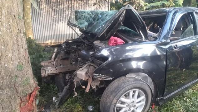 সখীপুরে সড়ক দুর্ঘটনায় প্রাইভেটকারের চালক নিহত