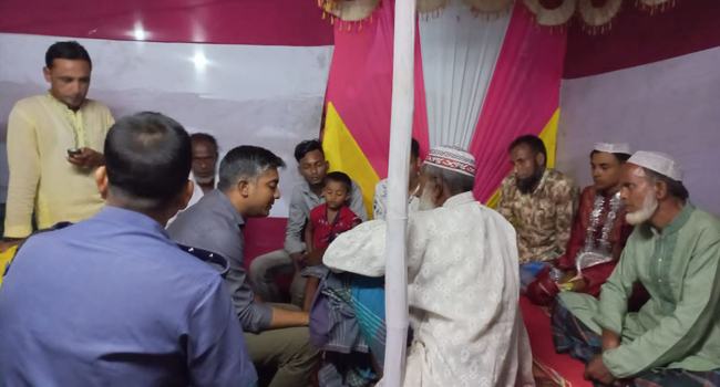 শ্রীবরদীতে ইউএনও'র হস্তক্ষেপে বাল্যবিয়ে বন্ধ