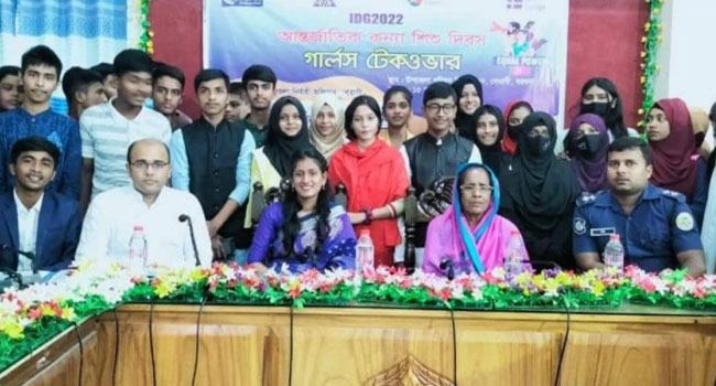 বেতাগীতে ১ ঘণ্টার ইউএনও হলেন কলেজছাত্রী লিমা