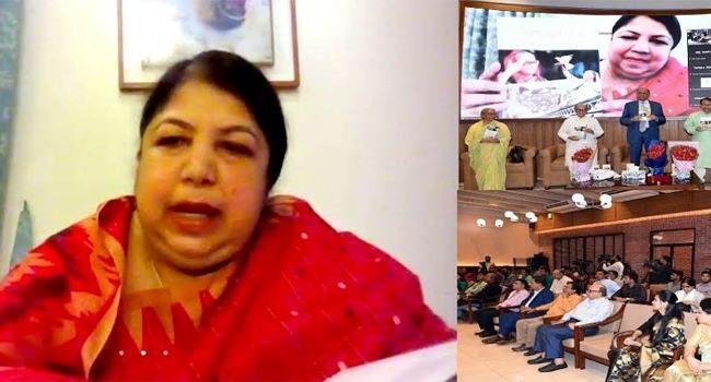 দেশ গঠনের নেত্রী প্রধানমন্ত্রী শেখ হাসিনা সত্যিই বিরল ও অনন্য : স্পিকার