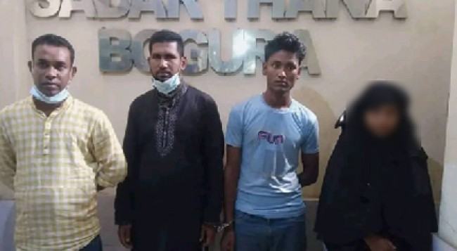 নারীসহ বগুড়ার হোটেল থেকে আটক ইউপি চেয়ারম্যান