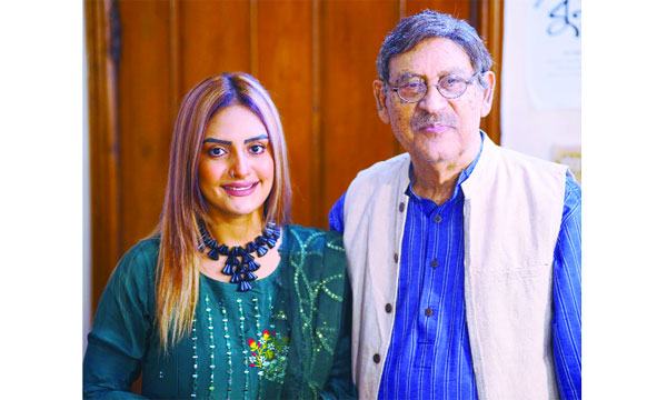 আবুল হায়াতের সাথে উচ্ছ্বসিত নিঝুম রুবিনা
