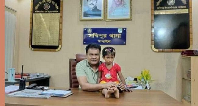 সখীপুরে অপহৃত শিশু উদ্ধার, অপহরণকারী গ্রেফতার