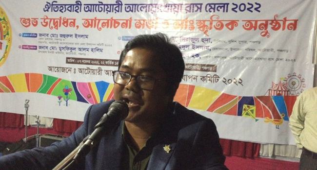 আটোয়ারীতে মাসব্যাপী ঐতিহ্যবাহী রাস মেলার উদ্বোধন