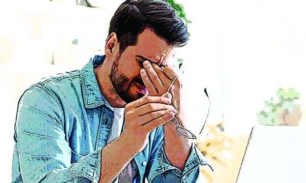 চোখের কারণে মাথাব্যথা