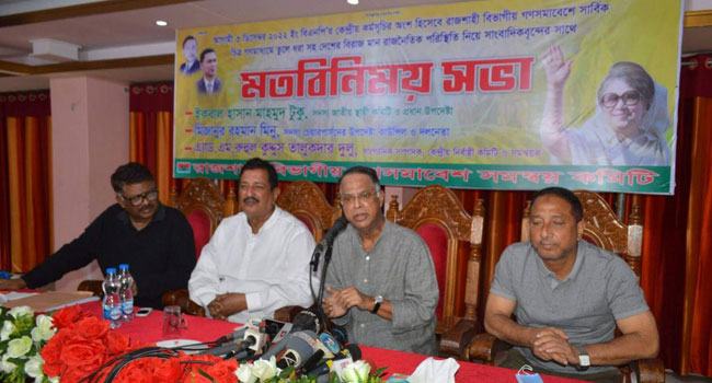 আ’লীগ ক্ষমতায় এলেই গণমাধ্যমকে নিয়ন্ত্রণ করা হয় : টুকু