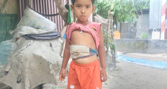 শিশু সিনছিয়ার জীবন বাঁচান
