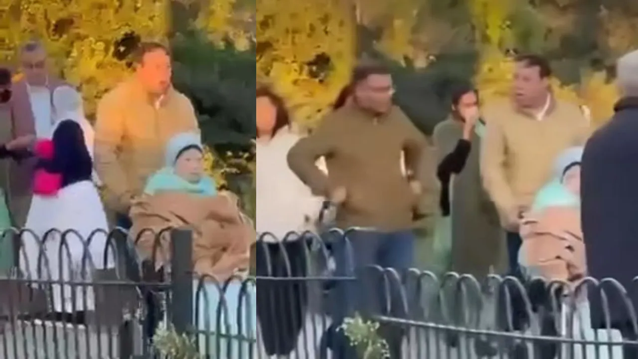 ছেলের সাথে পার্কে ঘুরলেন বেগম খালেদা জিয়া